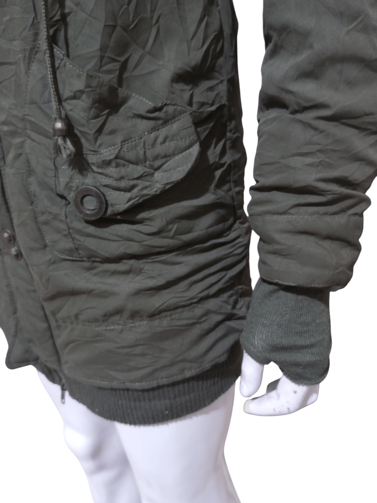 If Six Was Nine × Japanese Brand × Le Grande Bleu (L.G.B.) Vintage sly multi pocket parka fur hoodie Size US M / EU 48-50 / 2 - 2 Thumbnail