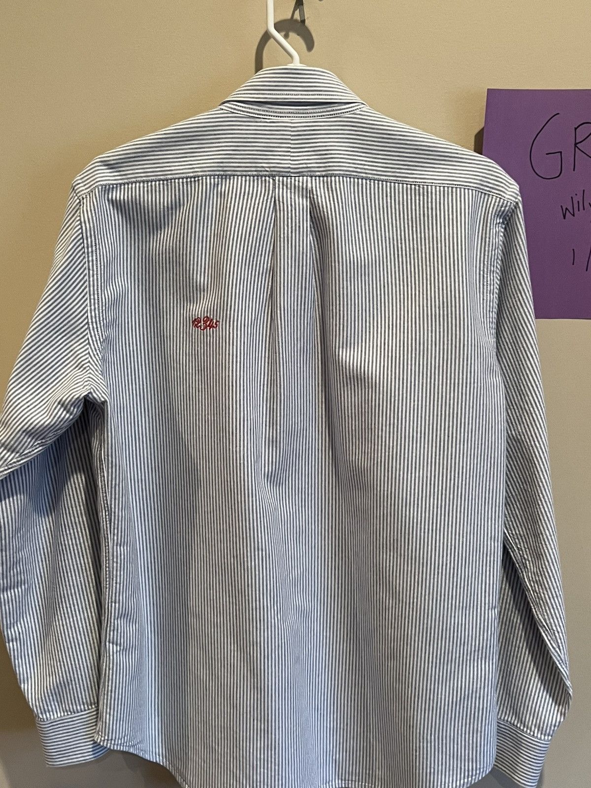 Benjamin Edgar Benjamin Edgar “Ben” Striped Oxford Shirt Size US L / EU 52-54 / 3 - 6 Thumbnail