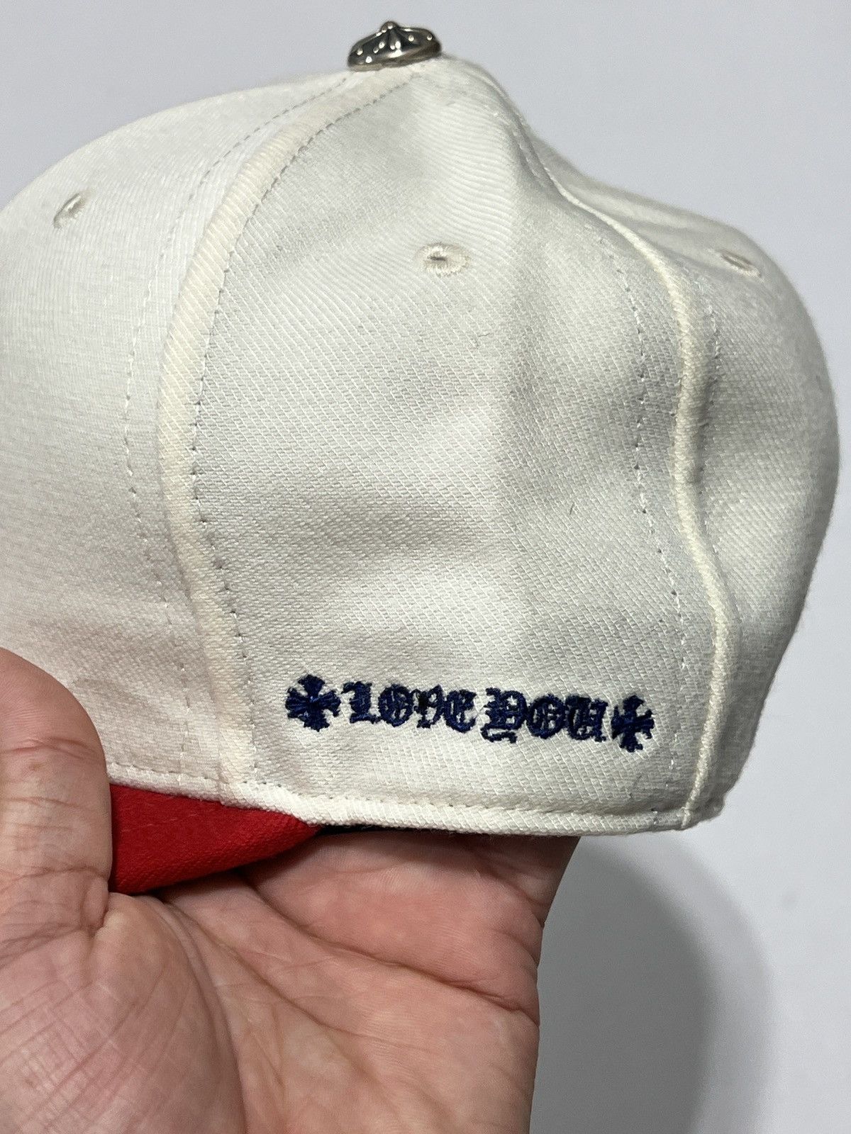 Chrome Hearts Chrome Hearts Red Heart Fitted Cap Size ONE SIZE - 2 Thumbnail