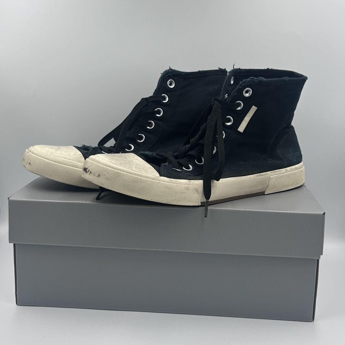 Balenciaga Balenciaga Paris High Top Sneakers Size US 10 / EU 43 - 1 Thumbnail