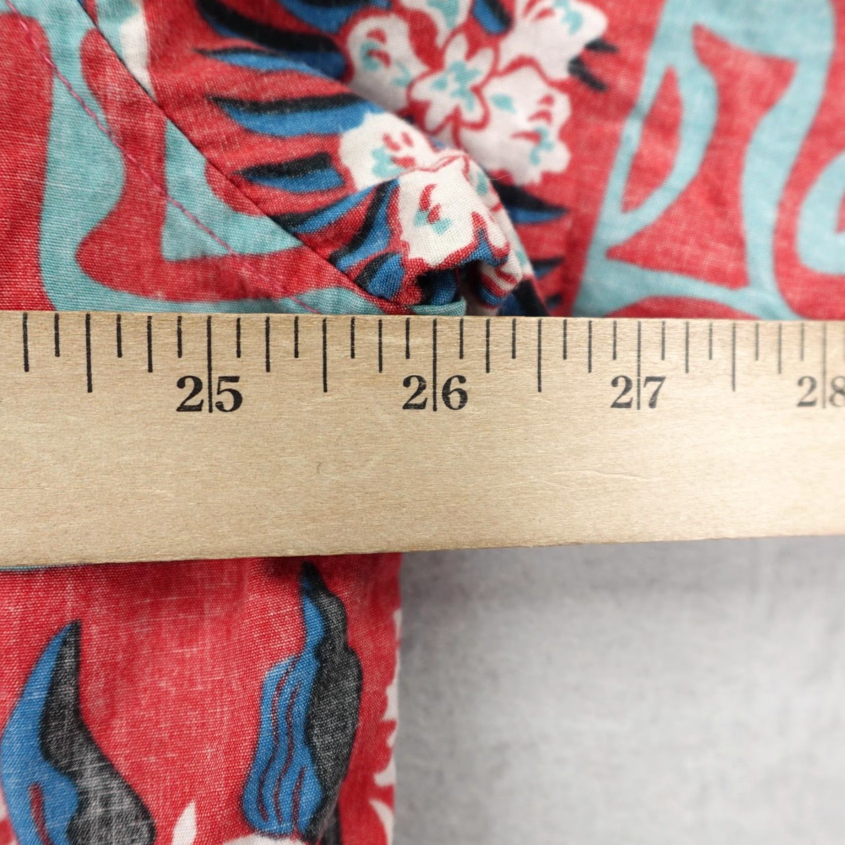 Reyn Spooner VINTAGE Reyn Spooner Shirt Mens Large Red Floral Hawaiian Aloha Button-Up Short Sleeve Colared Cotton Size US M / EU 48-50 / 2 - 7 Thumbnail