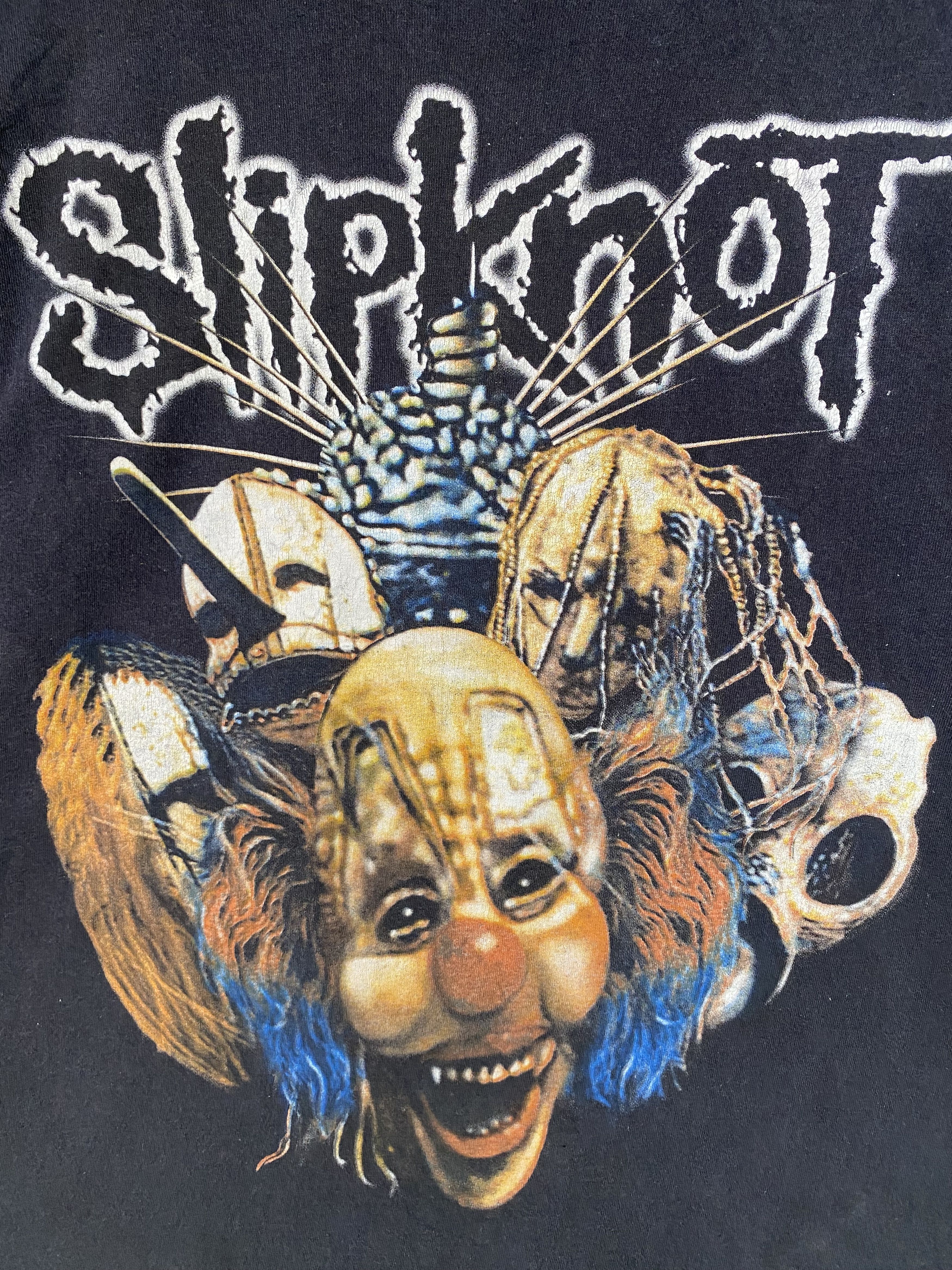 Band Tees Vintage Slipknot line up punk concert tour shirt Size US L / EU 52-54 / 3 - 5 Thumbnail