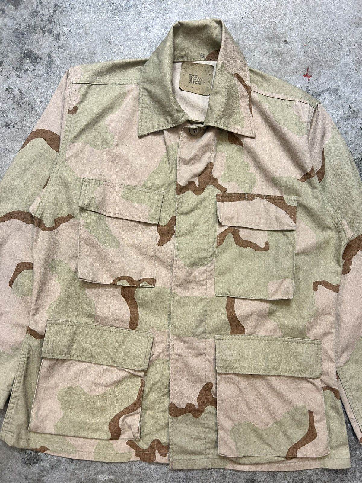 Vintage Vintage Nato Desert Camo military Jacket Size US L / EU 52-54 / 3 - 6 Thumbnail