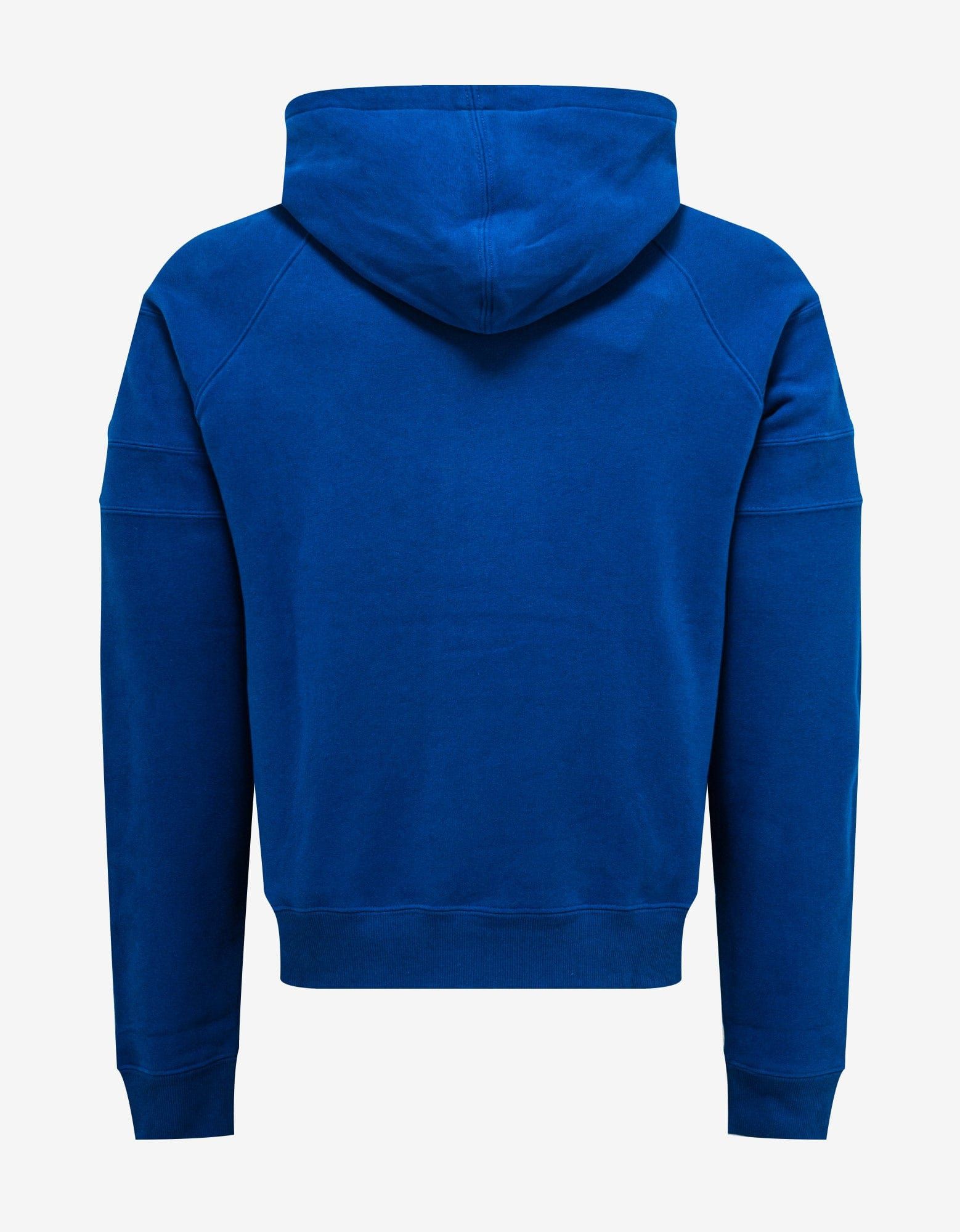 Saint Laurent Paris Saint Laurent Blue Logo Raglan Hoodie Size US L / EU 52-54 / 3 - 2 Thumbnail