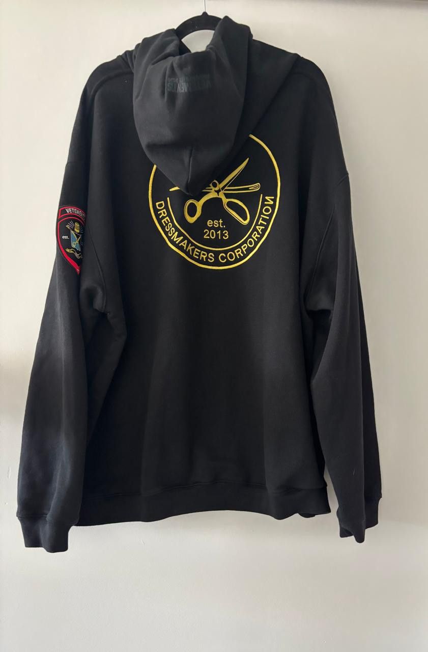 Vetements Vetements Police Officer / Dressmakers Hoodie Size US M / EU 48-50 / 2 - 2 Thumbnail