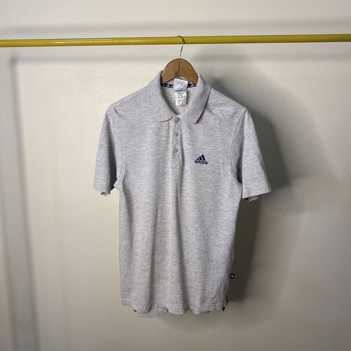 Adidas × Vintage Vintage Adidas Polo Tshirt Size US M / EU 48-50 / 2 - 1 Thumbnail