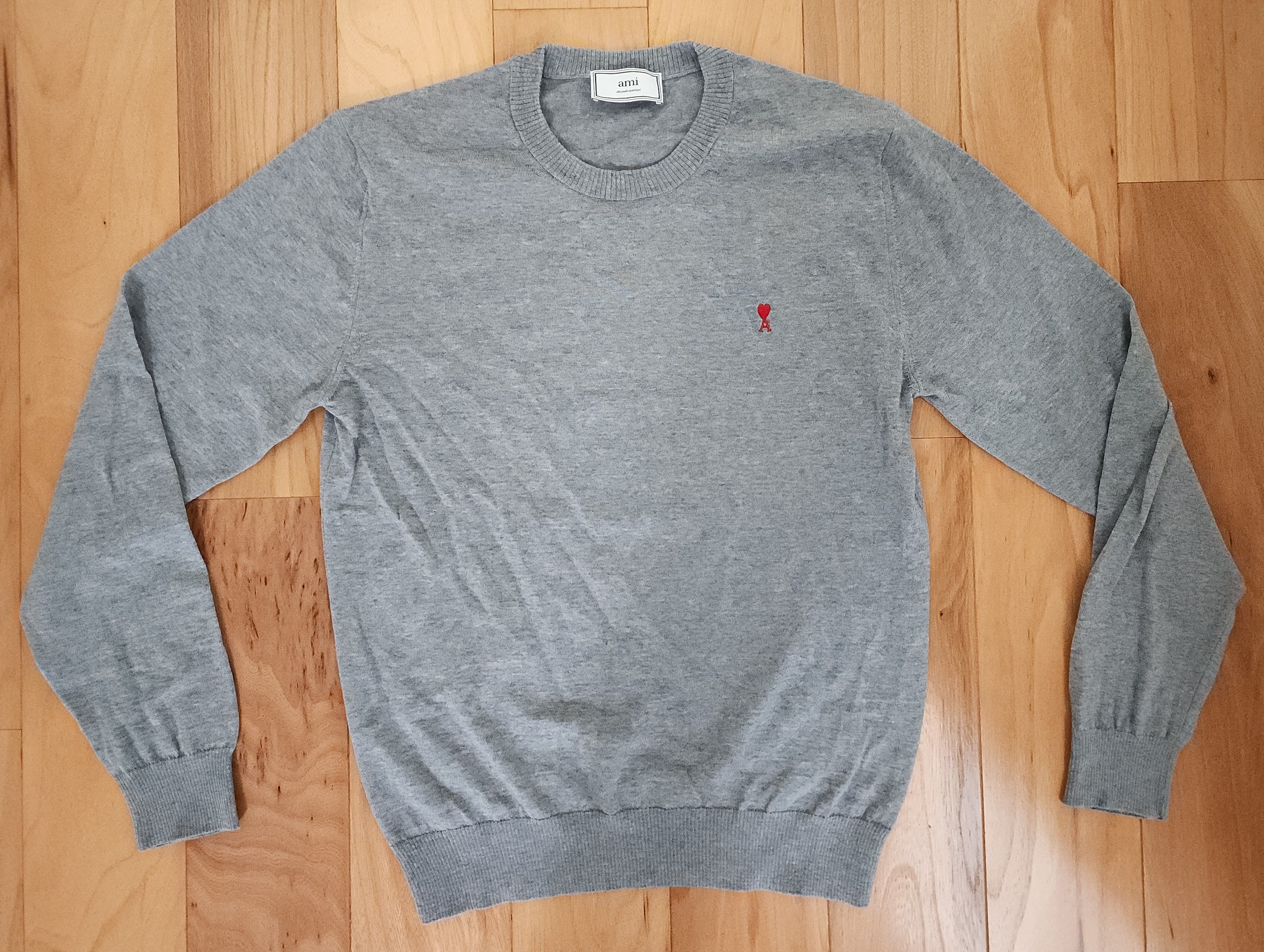 AMI AMI sweater Grey Large Size US L / EU 52-54 / 3 - 1 Thumbnail