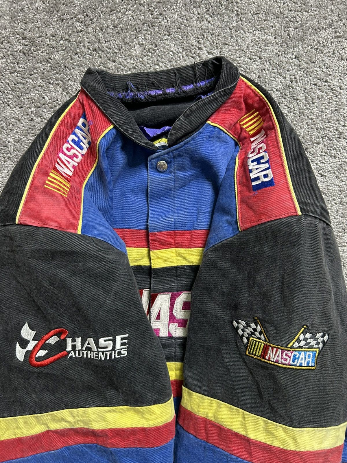 Jeff Hamilton Vintage 90s Jeff Hamilton NASCAR Racing Jacket Made in USA Size US L / EU 52-54 / 3 - 2 Thumbnail