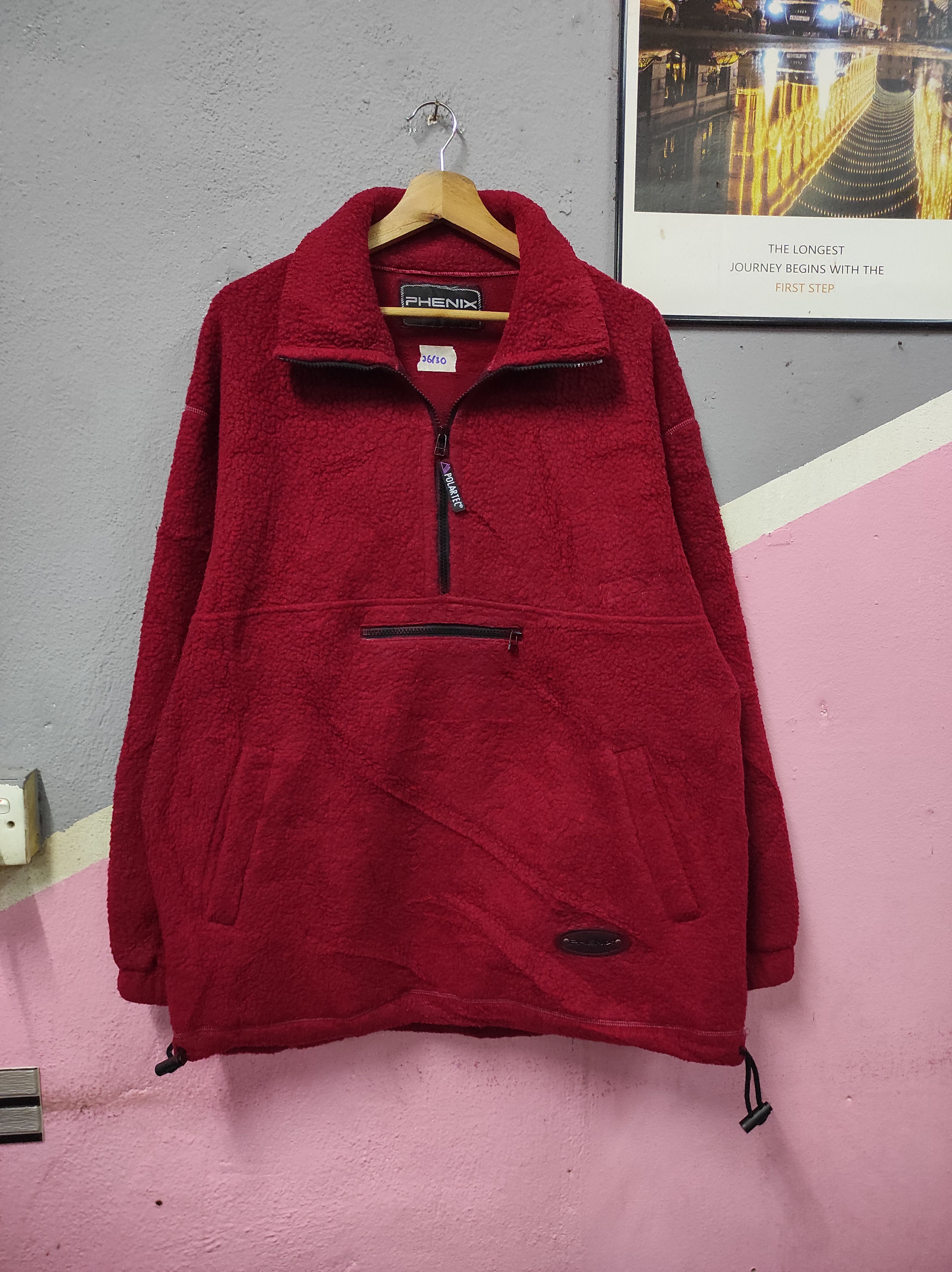 Phenix PHENIX X POLARTEC HALFZIPPER JACKET SWEATER FLEECE SHERPA Size US L / EU 52-54 / 3 - 1 Thumbnail