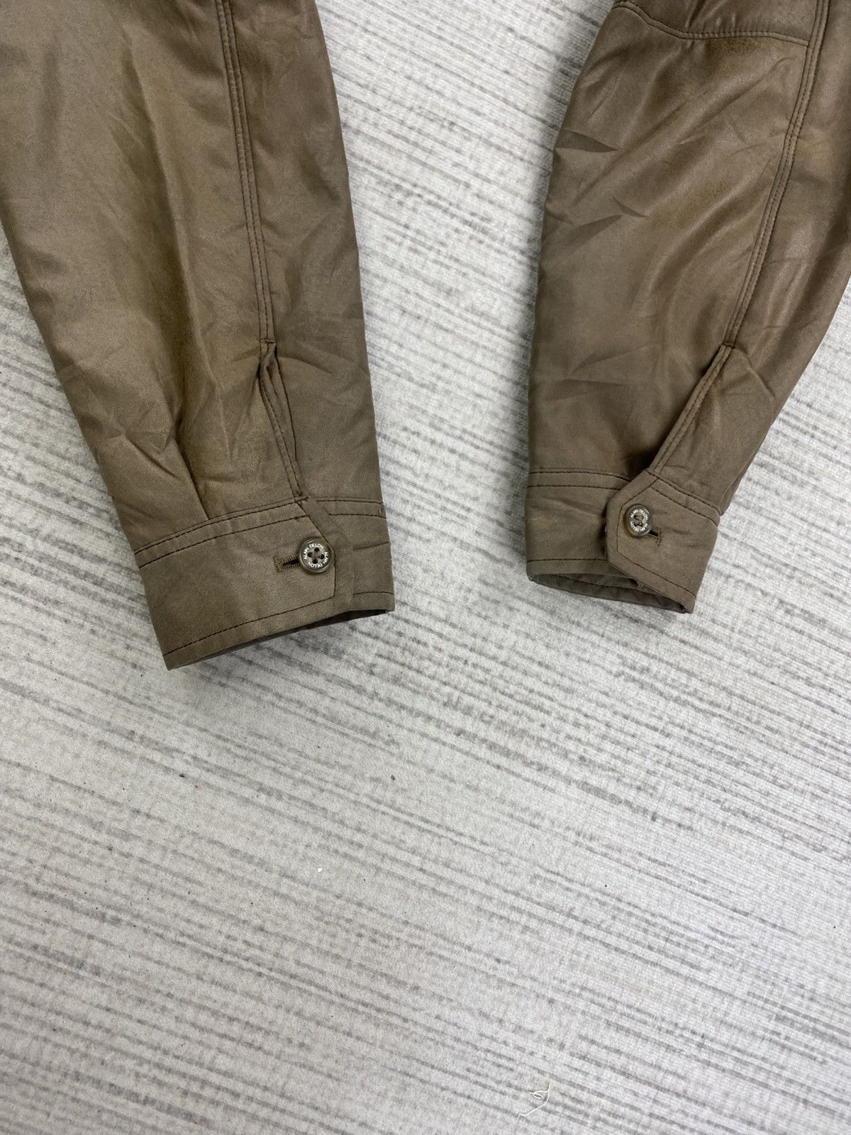 ALAIN DELON × Japanese Brand Vintage Alain Delon Synthetic Leather Jacket Size US M / EU 48-50 / 2 - 10 Thumbnail