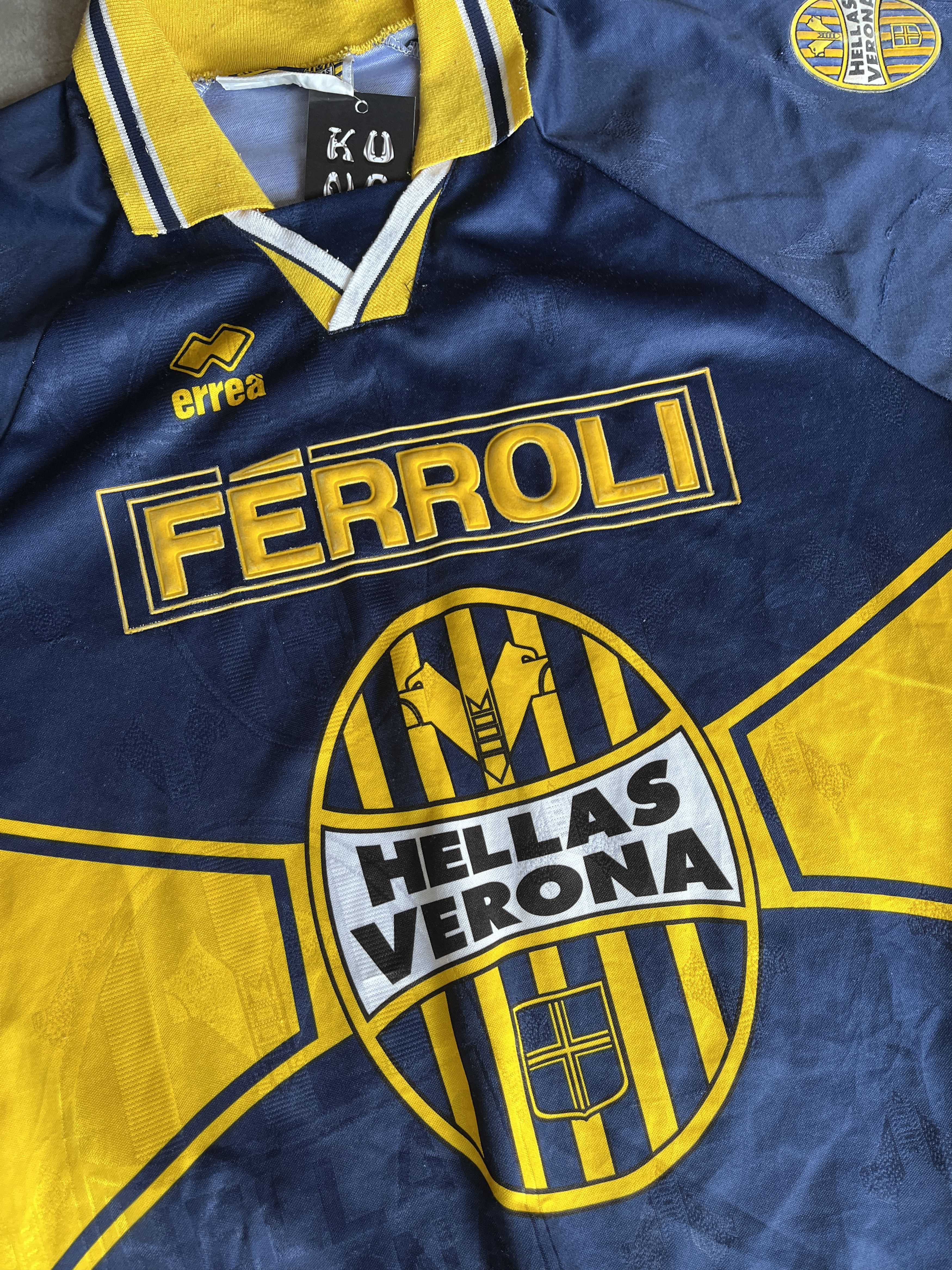 Other HELLAS VERONA RETRO JERSEYS Size US XL / EU 56 / 4 - 2 Thumbnail