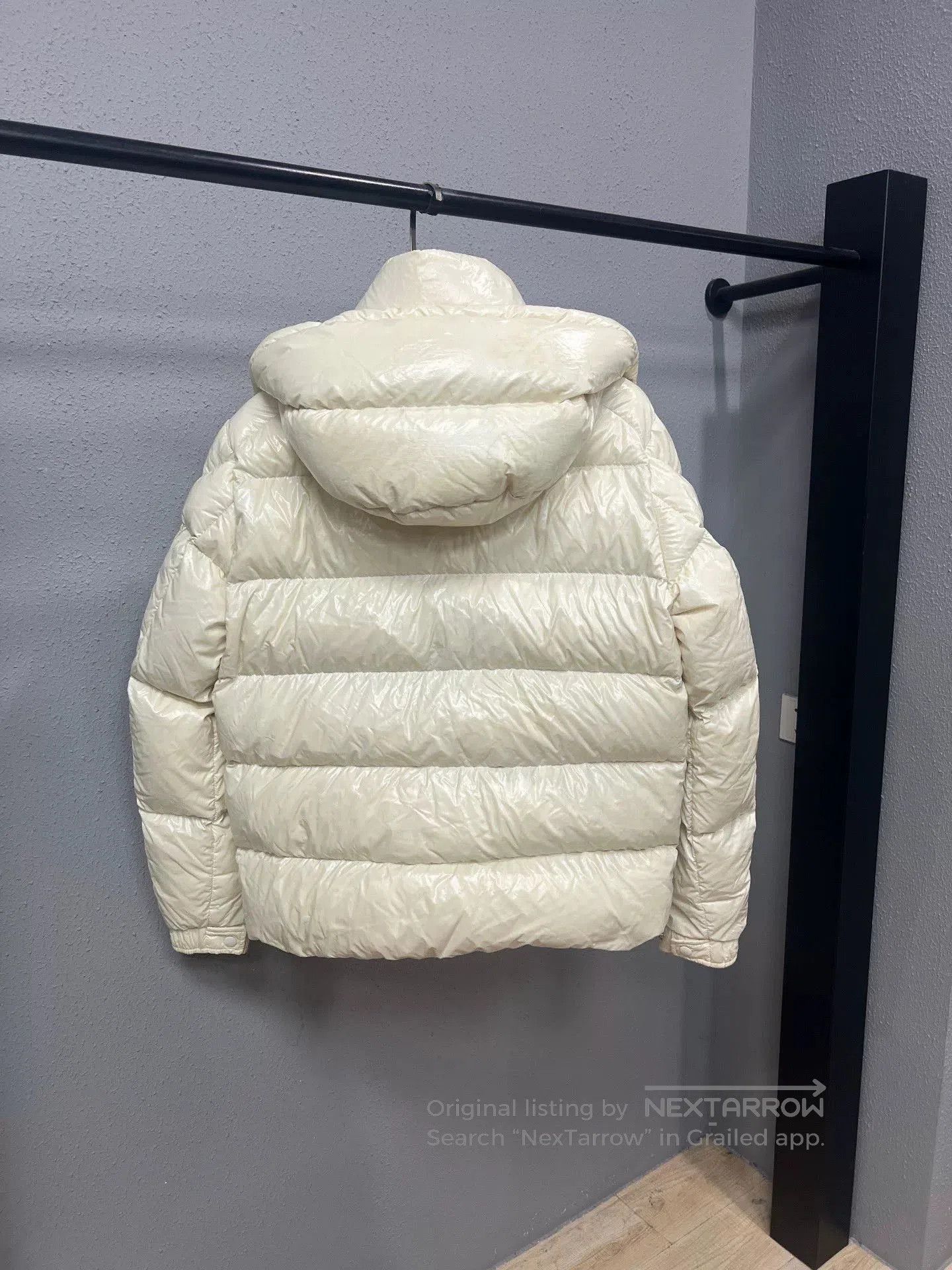 Moncler moncler maya70周年 cream down jacket. Size S / US 4 / IT 40 - 2 Thumbnail