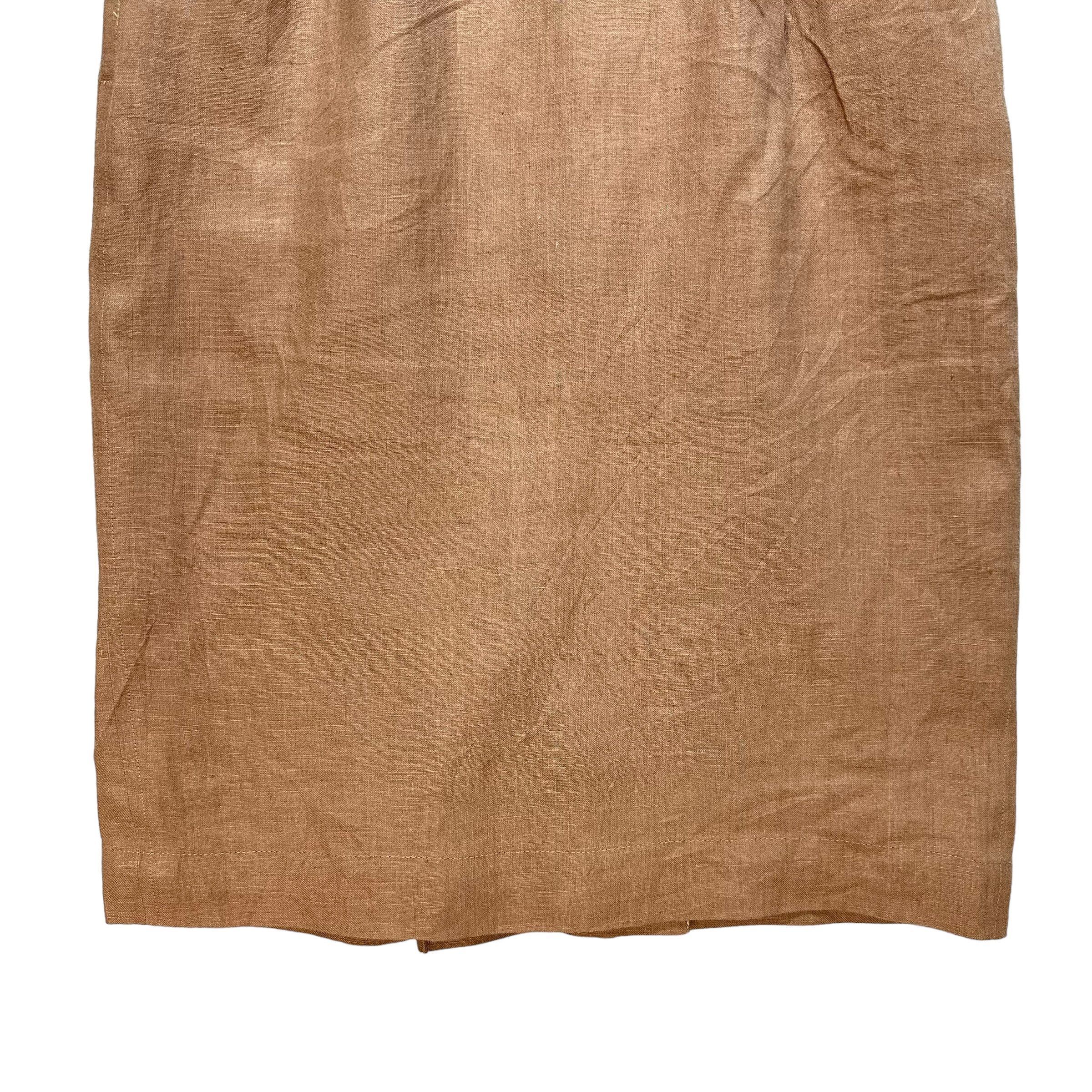 BIGI BIGI Made in Japan Belted Jacket Linen Skirt Suits #A24-0556 Size S / US 4 / IT 40 - 16 Thumbnail