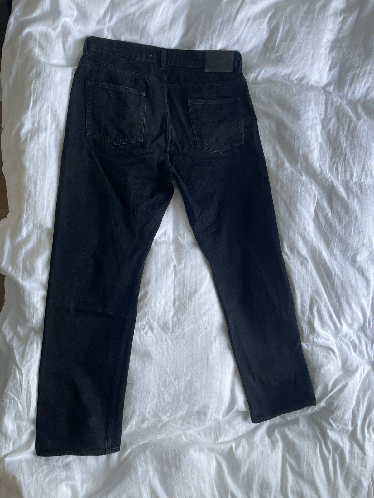 Our Legacy Second Cut Black Selvedge jeans Size US 33 - 2 Thumbnail