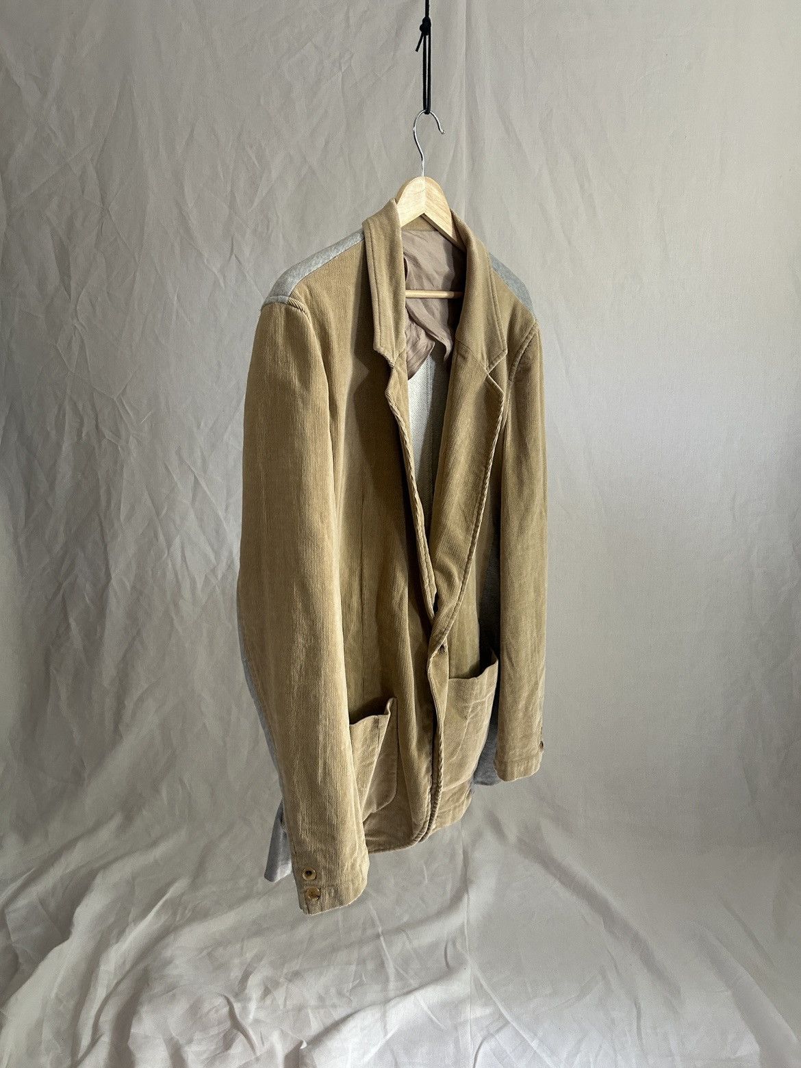 Undercover Undercover AW03 "Paper Doll" Corduroy Hybrid Blazer Size 40R - 3 Thumbnail