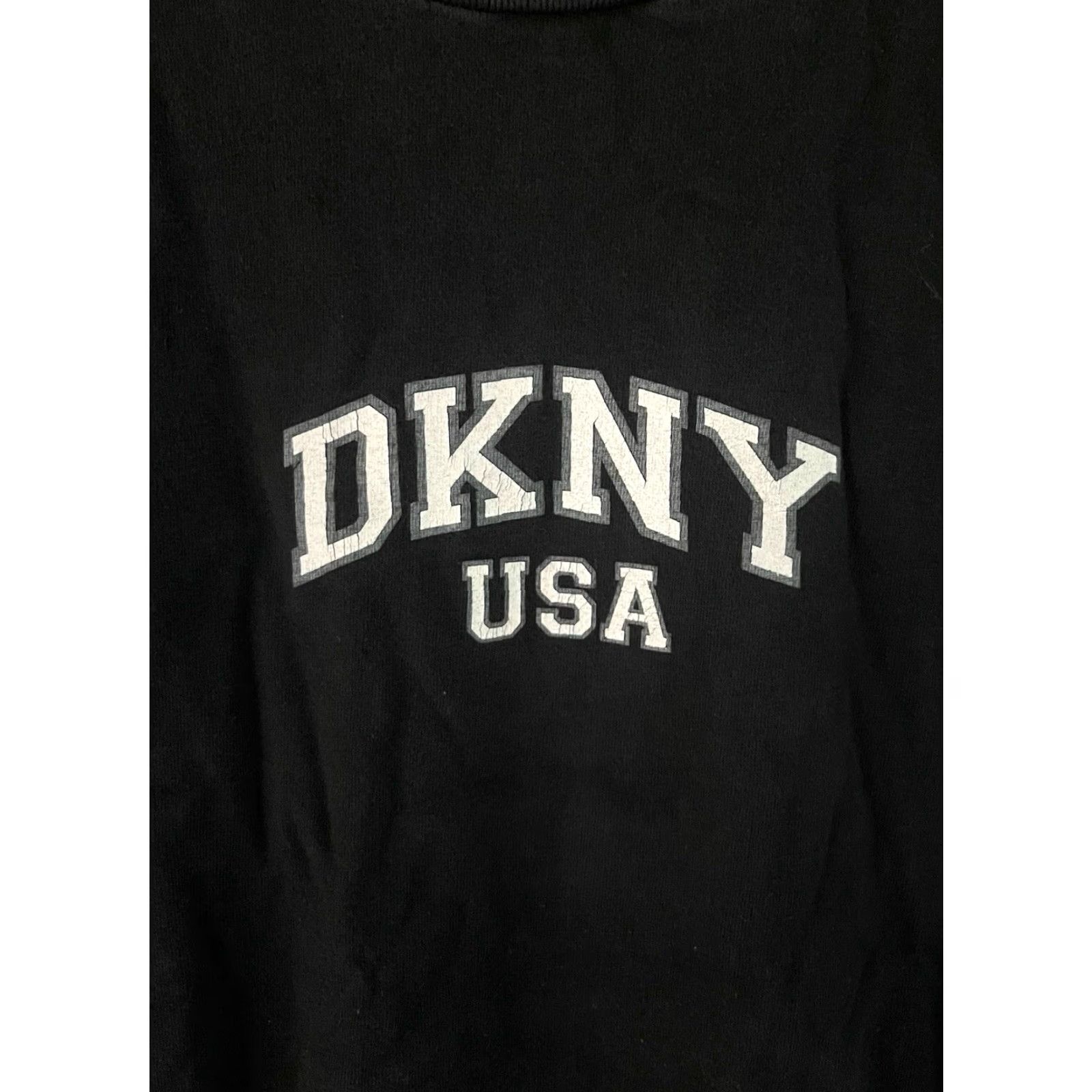 DKNY VINTAGE DKNY 90s USA graphic tee T-Shirt Mens L Black Short Sleeve 100% cotton Size US L / EU 52-54 / 3 - 2 Thumbnail
