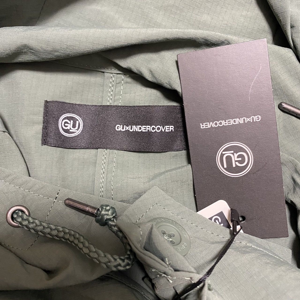 Japanese Brand × Jun Takahashi × Undercover Undercover × GU 2WAY Oversized Mods Coat Olive Size L Size US L / EU 52-54 / 3 - 9 Thumbnail