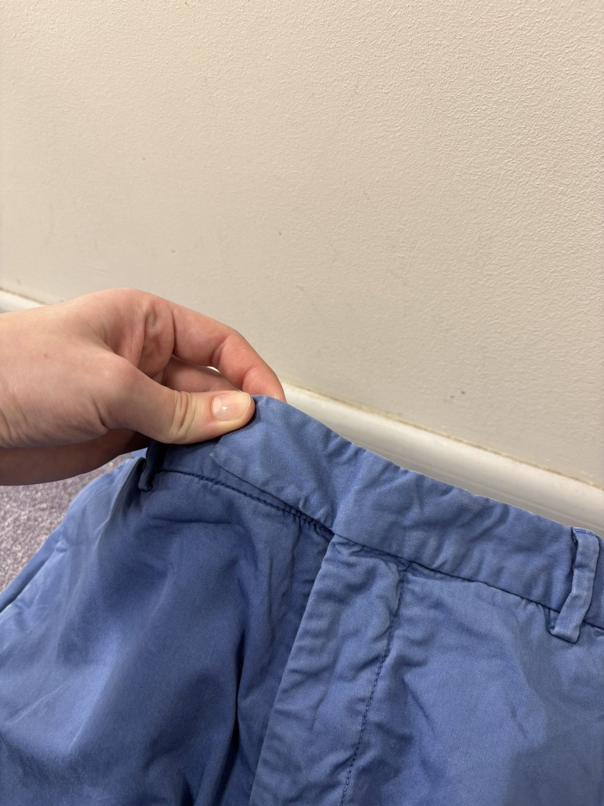 Polo Ralph Lauren Polo Ralph Lauren Men’s Blue Stretch Chino Pants Trousers Size US 31 - 8 Thumbnail