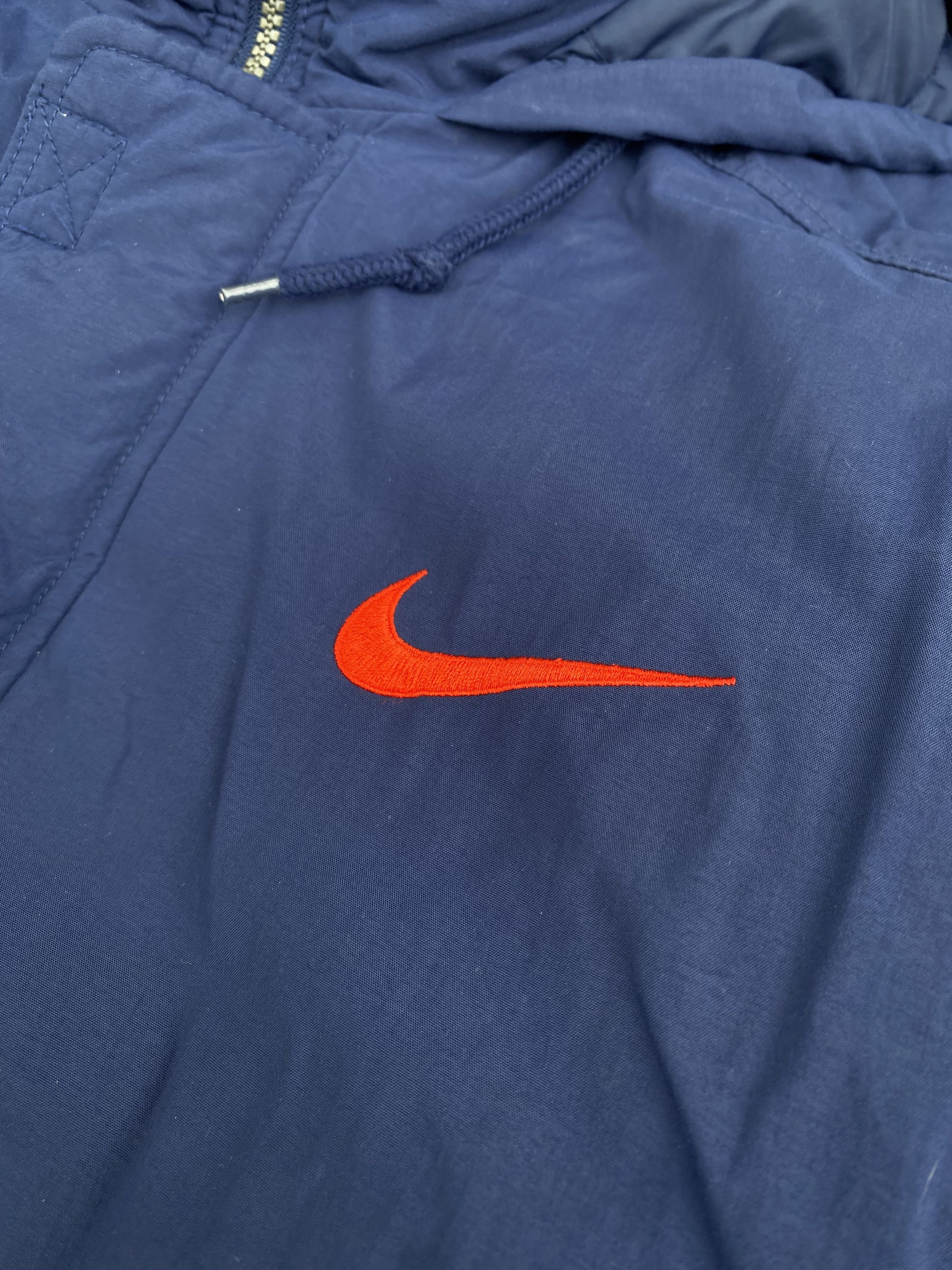 Nike × Vintage Vintage 90s Nike Jakcet Insulated Big Swoosh Parka Size US M / EU 48-50 / 2 - 7 Thumbnail
