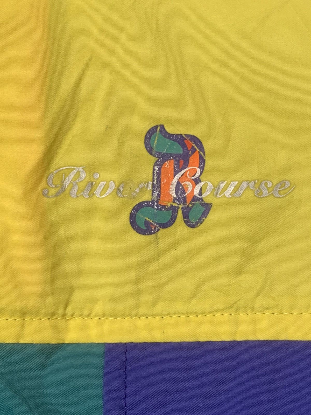 Japanese Brand × Vintage Rare Design Vintage River Course Japan windbreaker Size US L / EU 52-54 / 3 - 8 Thumbnail