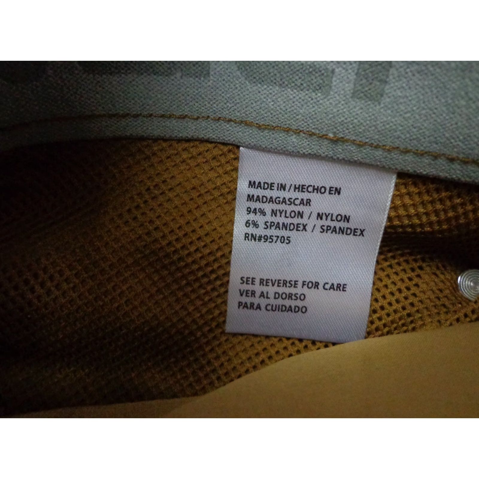 Vintage DENALI Technical Stretch Pants Men 40 Brown 30in Inseam NWT MSRP 54 Performance Straight Leg Nylon Spandex Pants Size US 40 / EU 56 - 4 Thumbnail