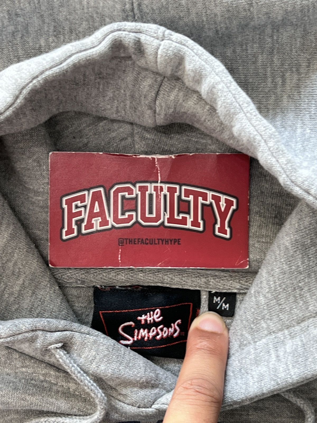 The Simpsons × Vintage Vintage Early 2000s Y2k The Simpsons Unathletic Dept. Medium Size US M / EU 48-50 / 2 - 3 Thumbnail