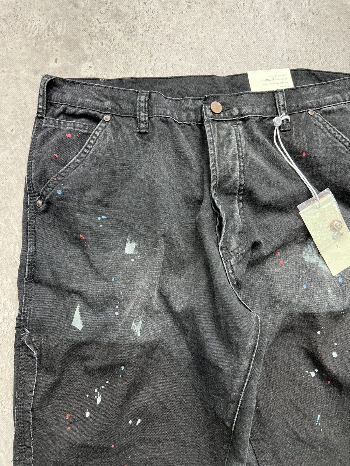 Carhartt × Vintage VINTAGE BAGGY FLARED NEW DOUBLE KNEE PANTS DISTRESSED Size US 38 / EU 54 - 5 Thumbnail