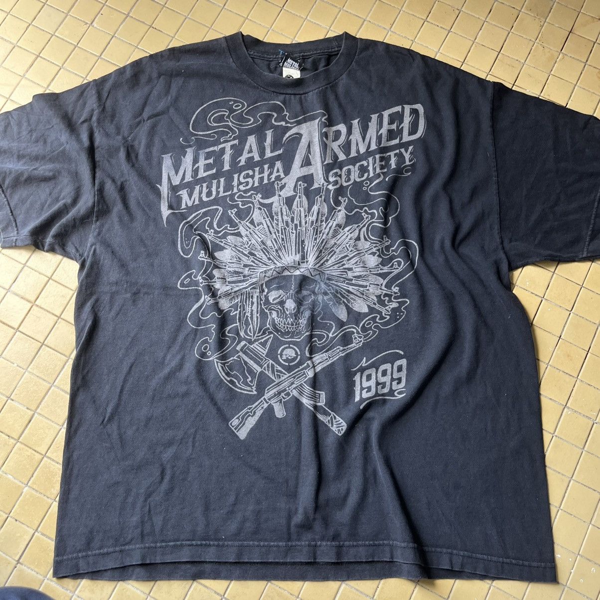 Metallica 💥Metal Mulisha Armed Society Apache Skull Navajo Chimaiyo Size US XXL / EU 58 / 5 - 1 Thumbnail