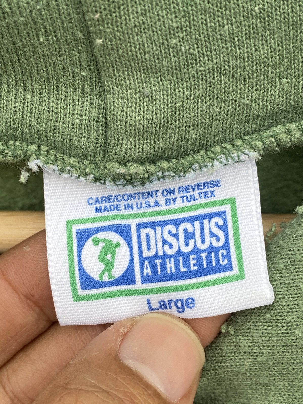 Russell Athletic Vintage 80’s Discus Atlentic boxy hoodies Size US L / EU 52-54 / 3 - 6 Thumbnail