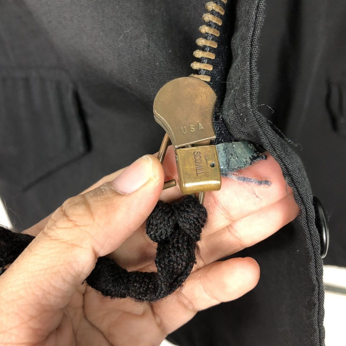 Vintage 🔥VINTAGE MILITARY JACKET M-65 MULTI POCKETS WORKER STYLE Size US S / EU 44-46 / 1 - 19 Thumbnail
