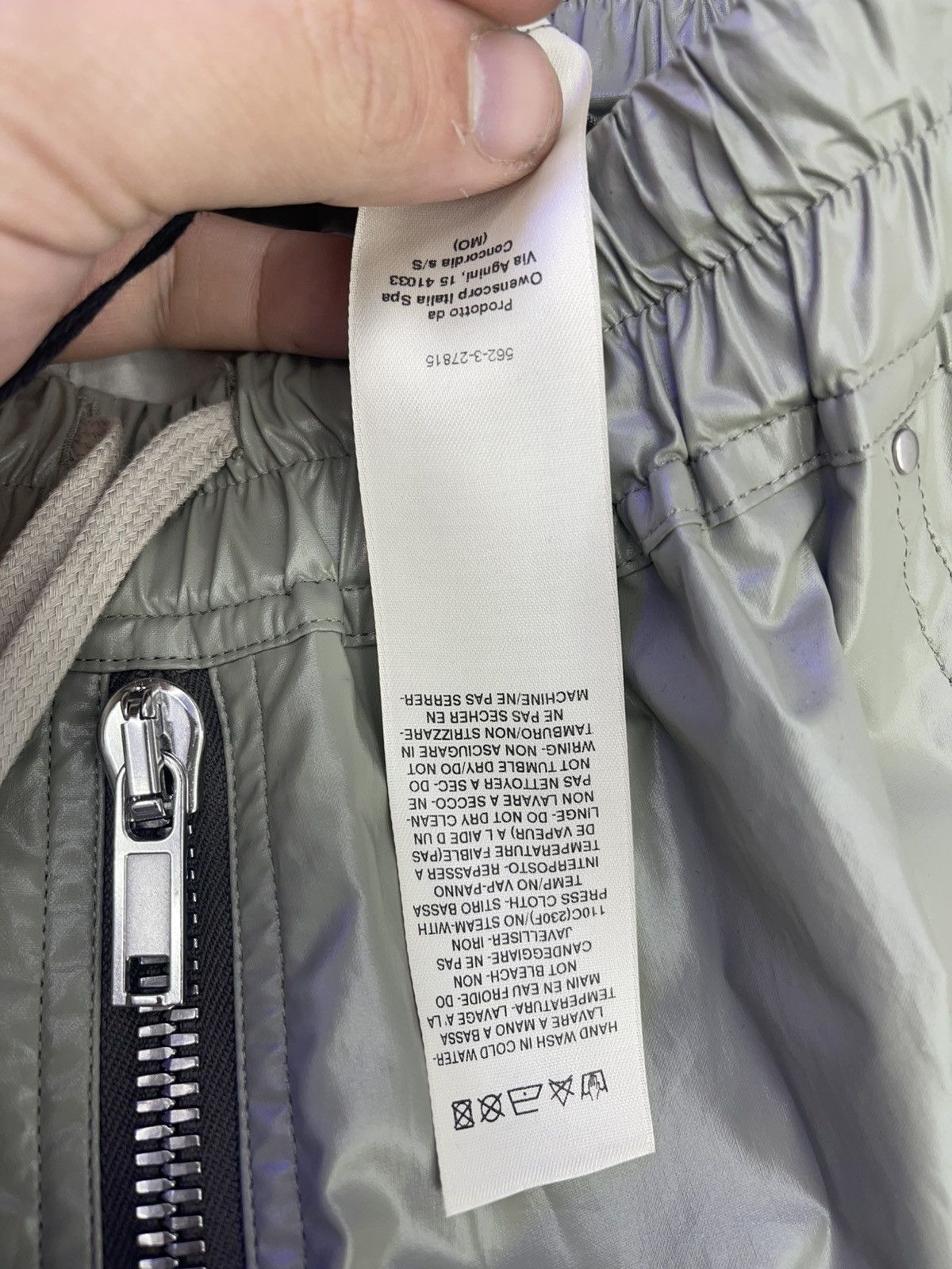 Rick Owens Rick Owens Bauhaus Shorts ( light Green) Size US 28 / EU 44 - 4 Thumbnail