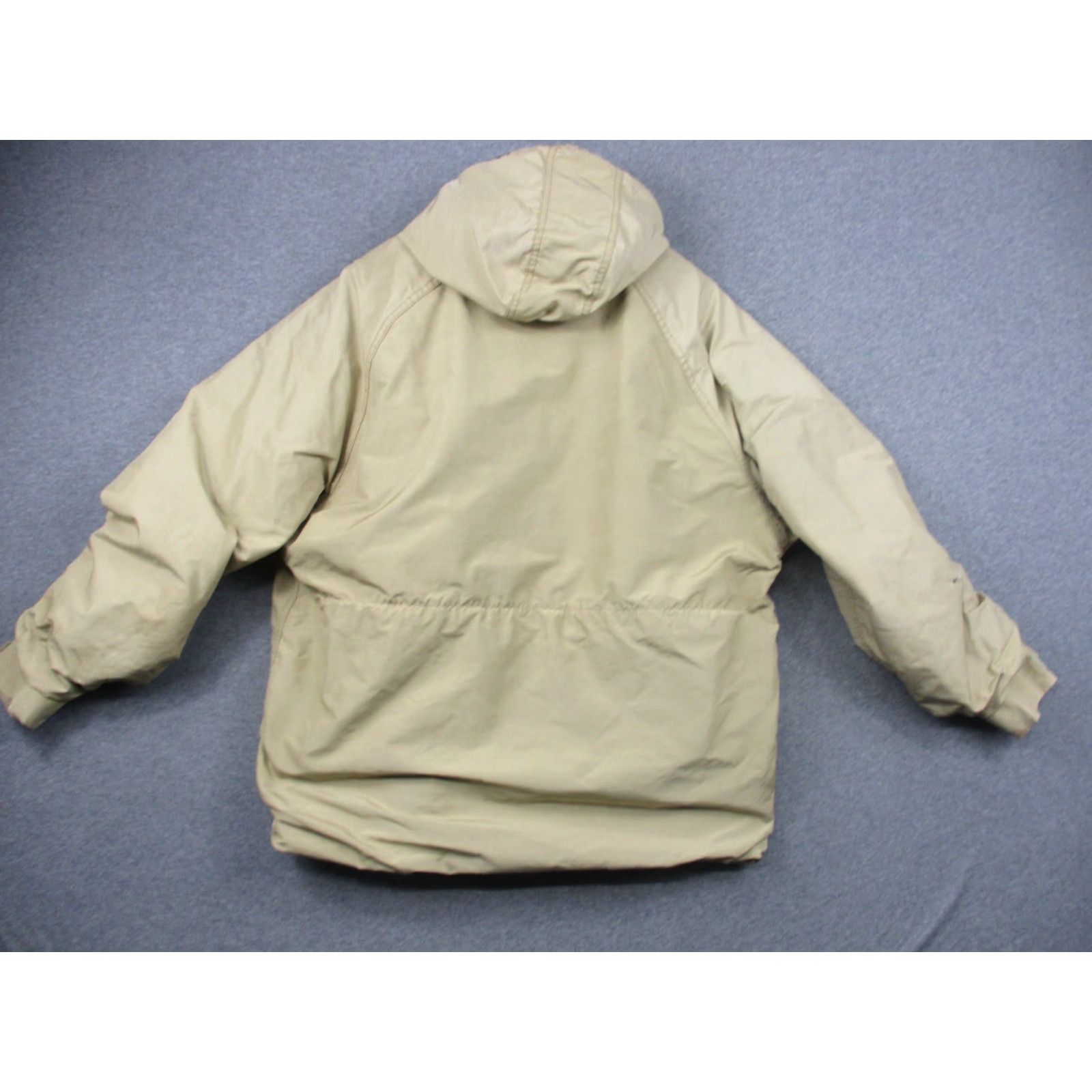 Vintage VINTAGE Woolrich Jacket Men XL Beige Overcoat Wool Cotton Coat Chore 50 Chest 60s USA Woolen Mills Woolrich Woolen Mills Size US XL / EU 56 / 4 - 3 Thumbnail