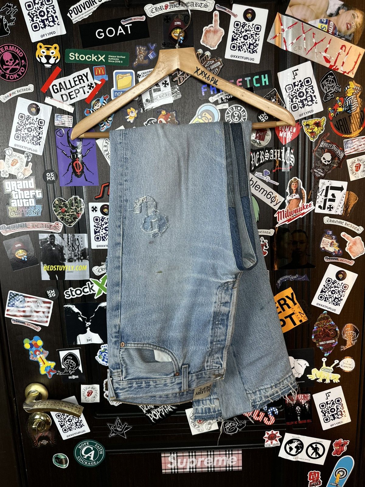 Gallery Dept. 2021 Gallery Dept 1/1 14 Patches Jeans Size US 33 - 1 Thumbnail