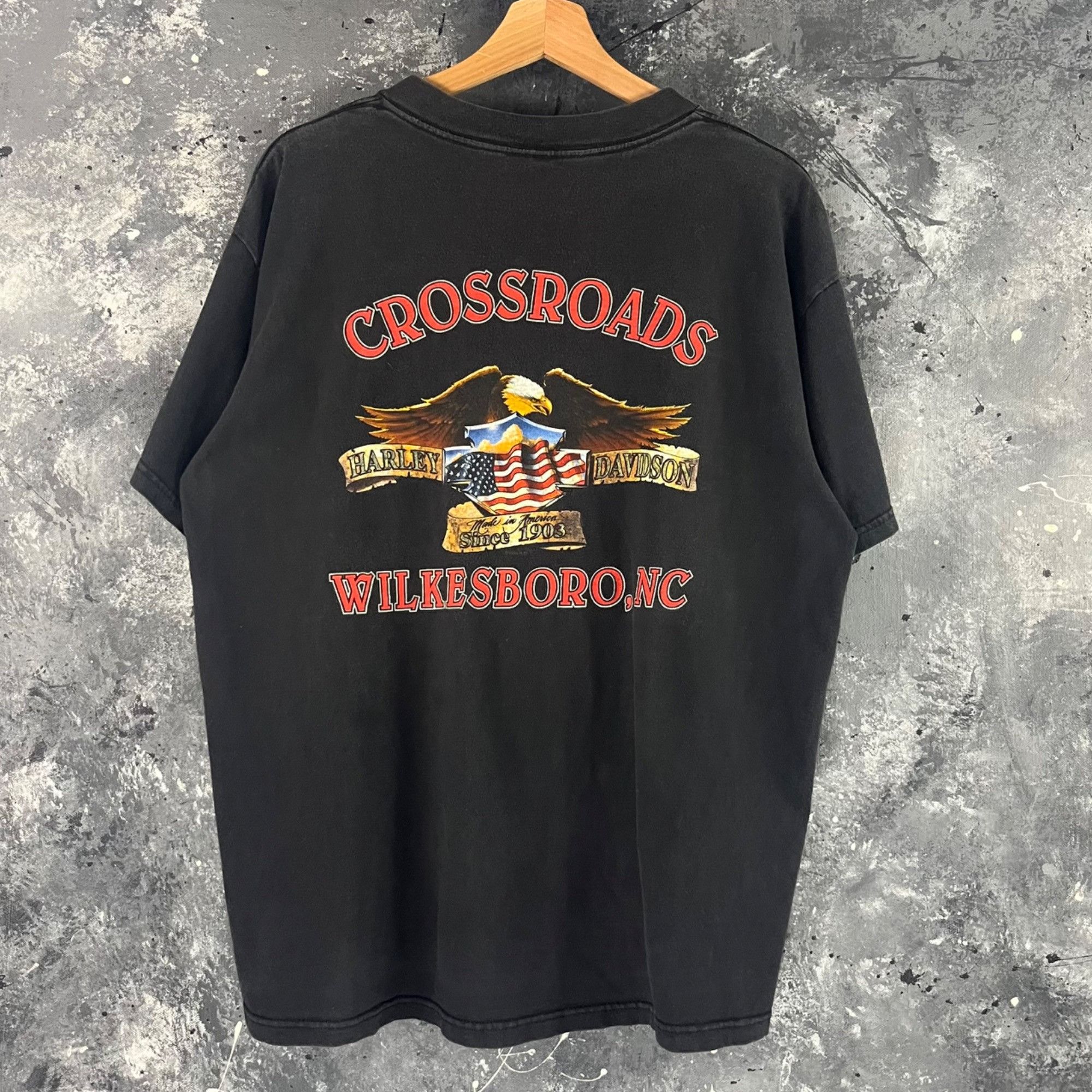 Harley Davidson × Vintage Vintage 1998 Harley Davidson shirt Size US L / EU 52-54 / 3 - 2 Thumbnail