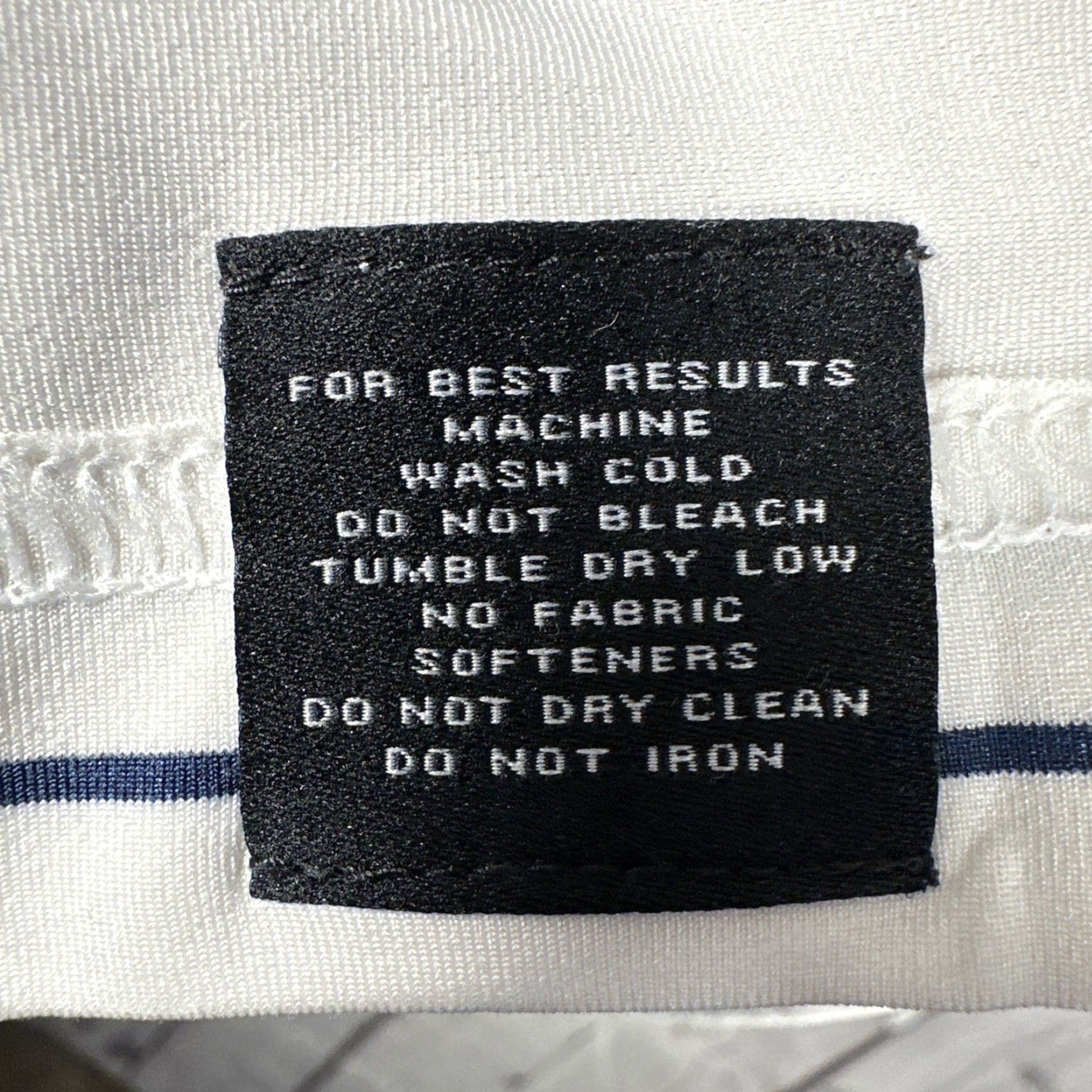 Peter Millar Peter Millar Polo Shirt Mens XL White Stripe Summer Comfort Golf Stretch Casual Size US XL / EU 56 / 4 - 6 Thumbnail