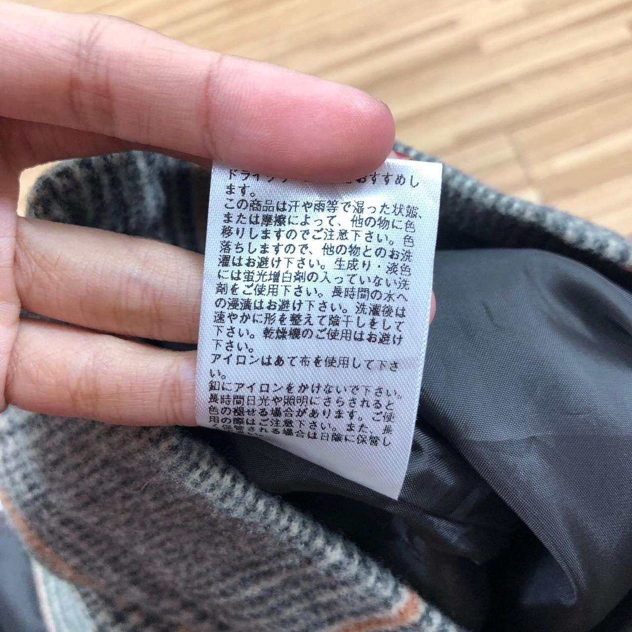 Other COLONY 2138 JAPAN Designer Houndstooth Coat Jacket Size M / US 6-8 / IT 42-44 - 8 Thumbnail