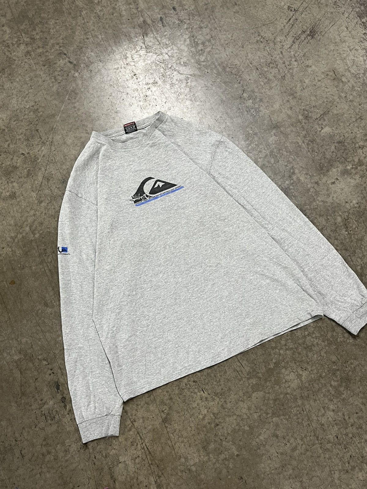 Quiksilver × Vintage Quicksilver surf wear longsleeve tee shirt rare hype skater Size US M / EU 48-50 / 2 - 1 Thumbnail