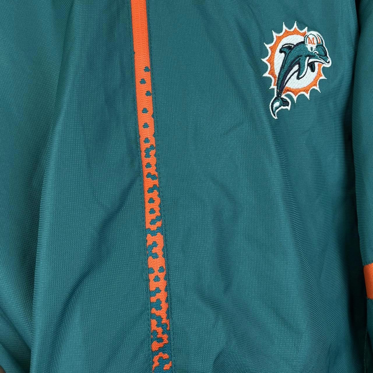 Reebok Reebok Miami Dolphins NFL Jacket Womens Size L Size XL / US 12-14 / IT 48-50 - 5 Thumbnail
