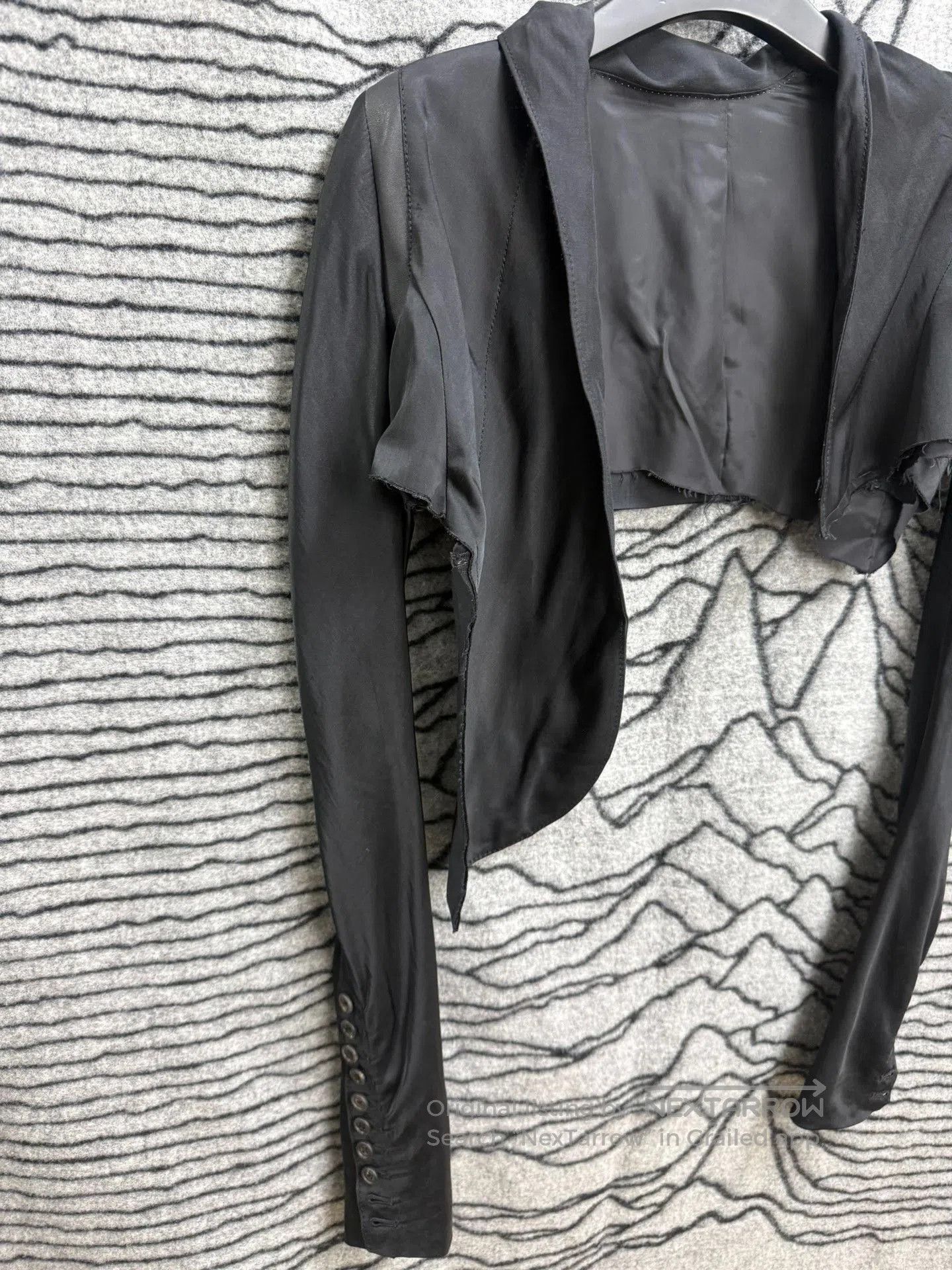 Other Asymmetric Deconstructed Silk Jacket. Size US M / EU 48-50 / 2 - 2 Thumbnail