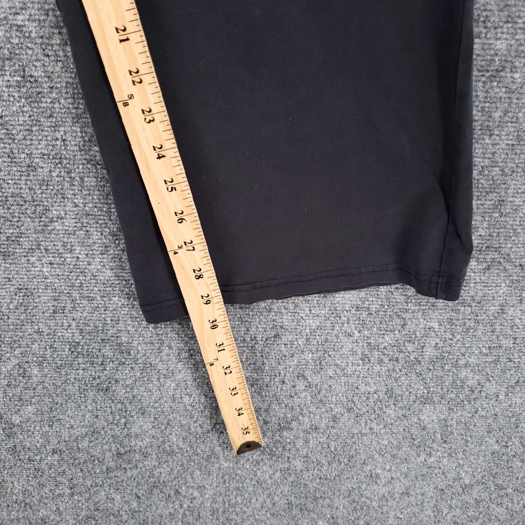 Vintage Livi Active Leggings Womens 22/24 Black High Rise Stretch Pull On Yoga Gym Ankle Size 40" / US 18 - 5 Thumbnail