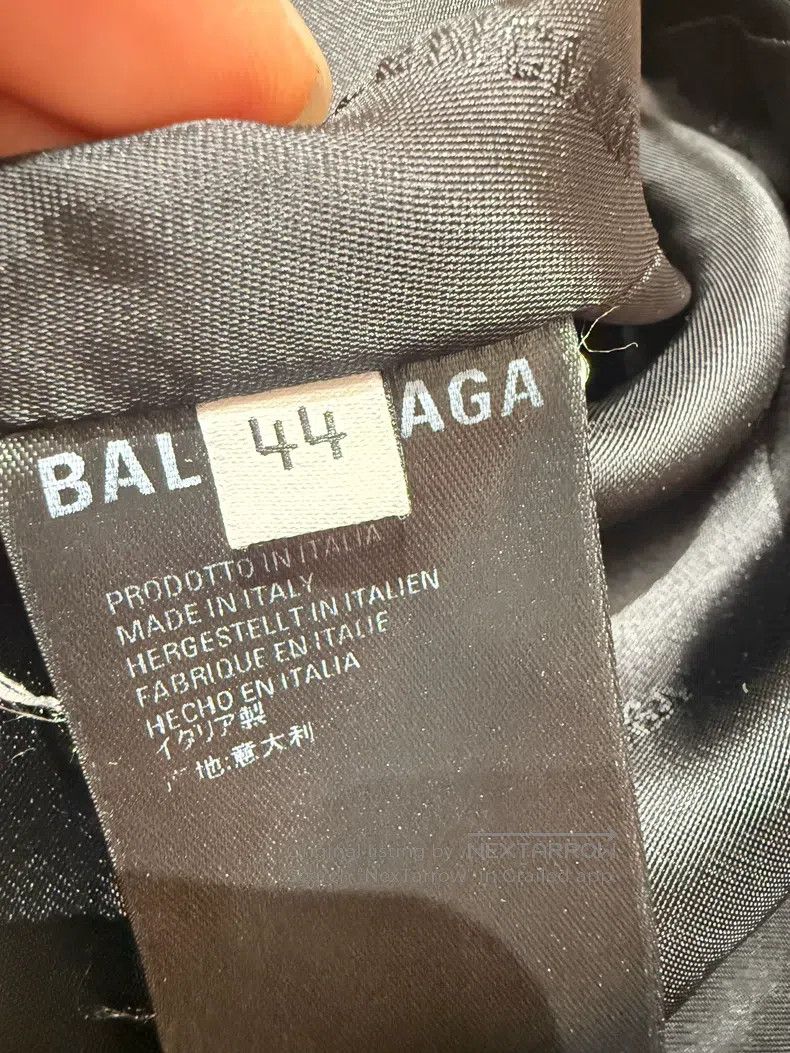 Balenciaga Balenciaga Black Blazer Jacket Size US S / EU 44-46 / 1 - 6 Thumbnail