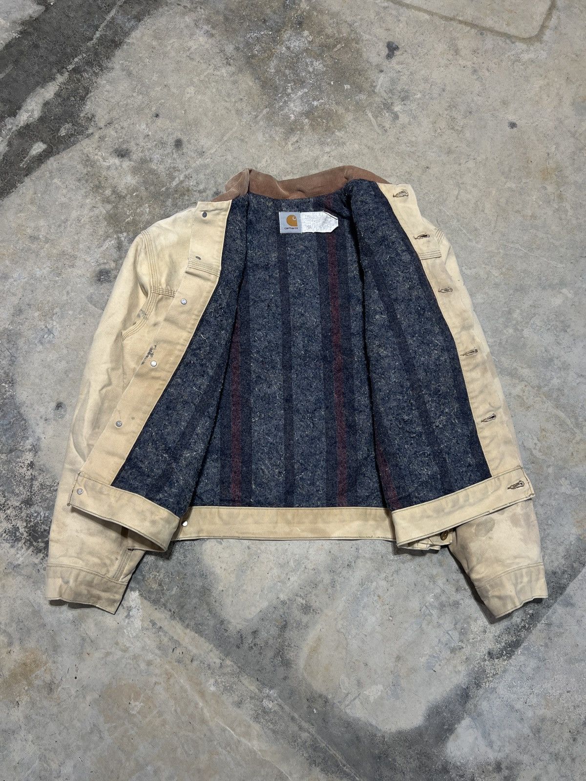 Carhartt Vintage Carhartt Dayton Blanket Lined Trucker Jacket Size US M / EU 48-50 / 2 - 3 Thumbnail