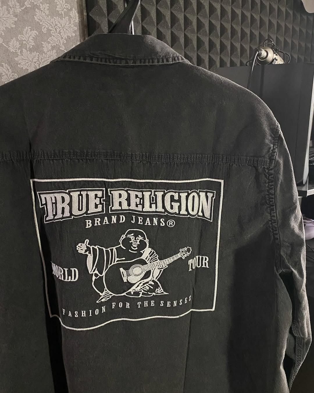 True Religion True Religion - Buddha Button Up Size US L / EU 52-54 / 3 - 5 Thumbnail