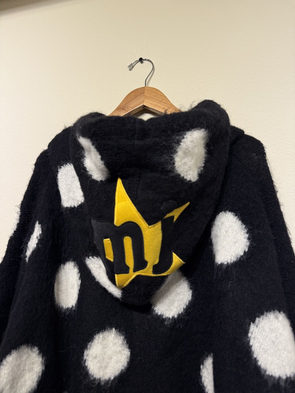 Cactus Plant Flea Market CPFM x Marc Jacobs Polka dot knit pullover hoodie Size US L / EU 52-54 / 3 - 4 Thumbnail