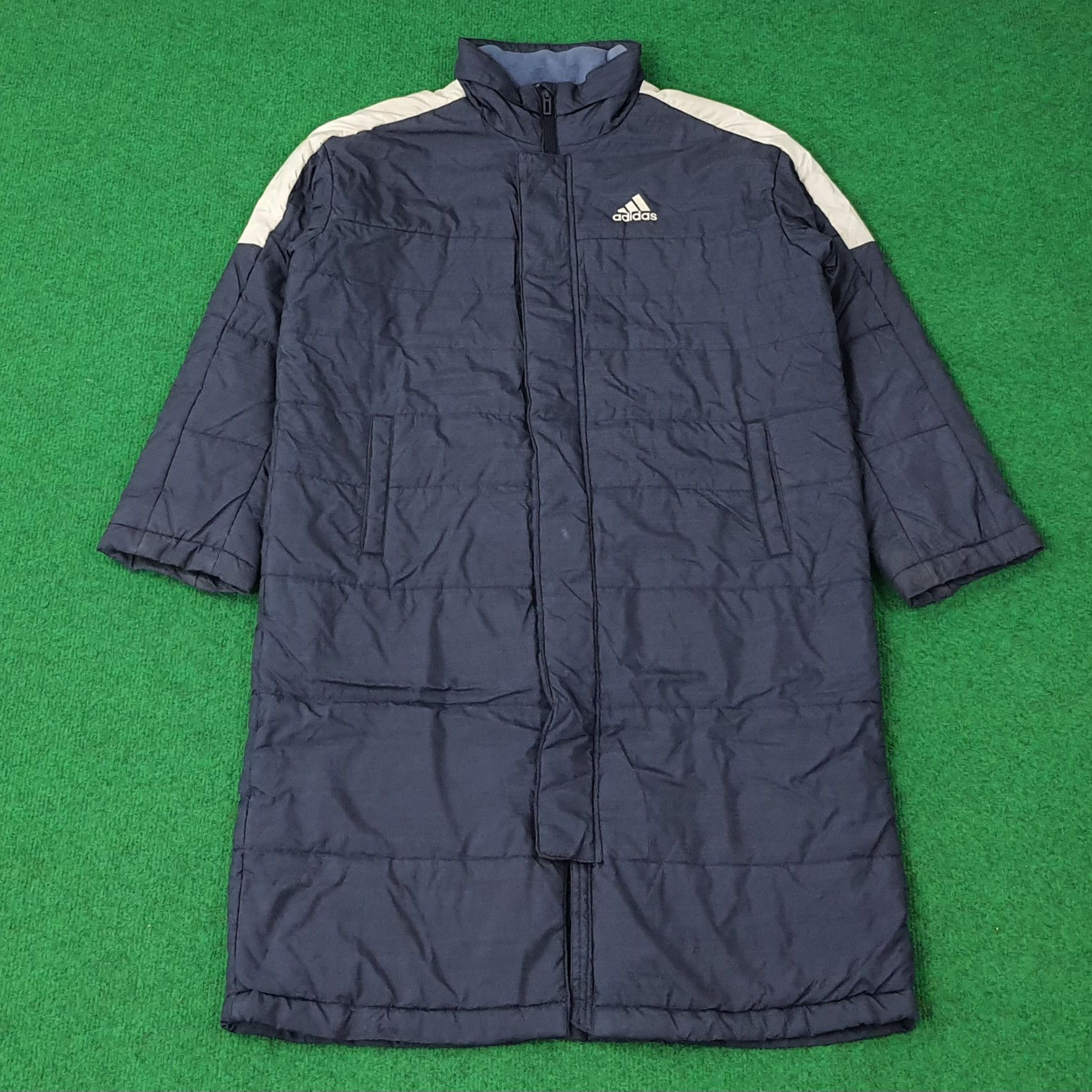 Adidas Vintage Adidas Sports Trench Jacket C261N25 Size US S / EU 44-46 / 1 - 3 Thumbnail