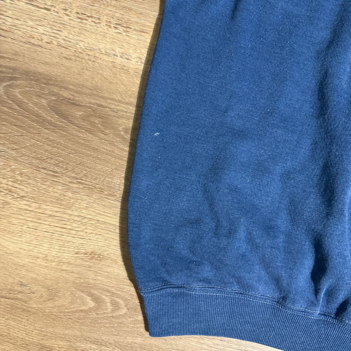 Vintage Vintage 70s/80s Blue Raglan Blank Sweatshirt Size US S / EU 44-46 / 1 - 6 Thumbnail