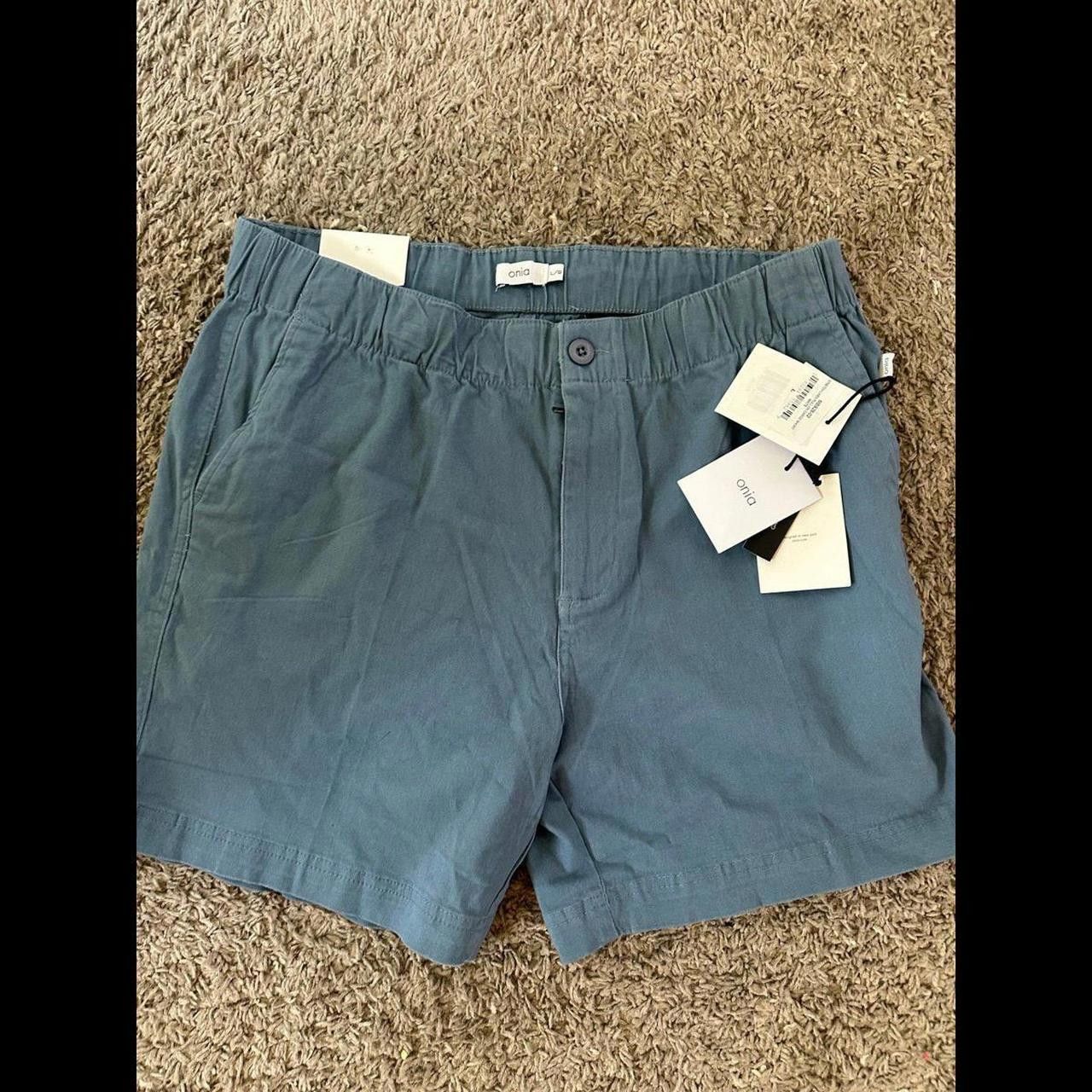 Onia New Mensonia Pull On Chino Shorts Size US 34 / EU 50 - 1 Thumbnail