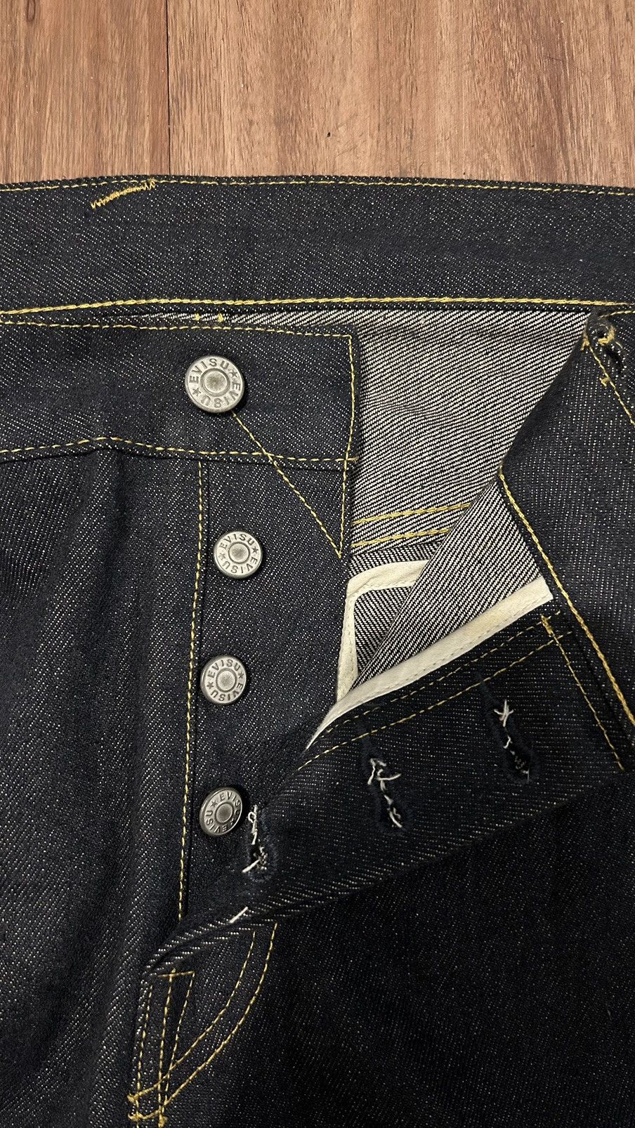 Evisu RARE❗️Evisu Horicho Mask Daicock Selvedge Denim Jeans Size US 38 / EU 54 - 7 Thumbnail