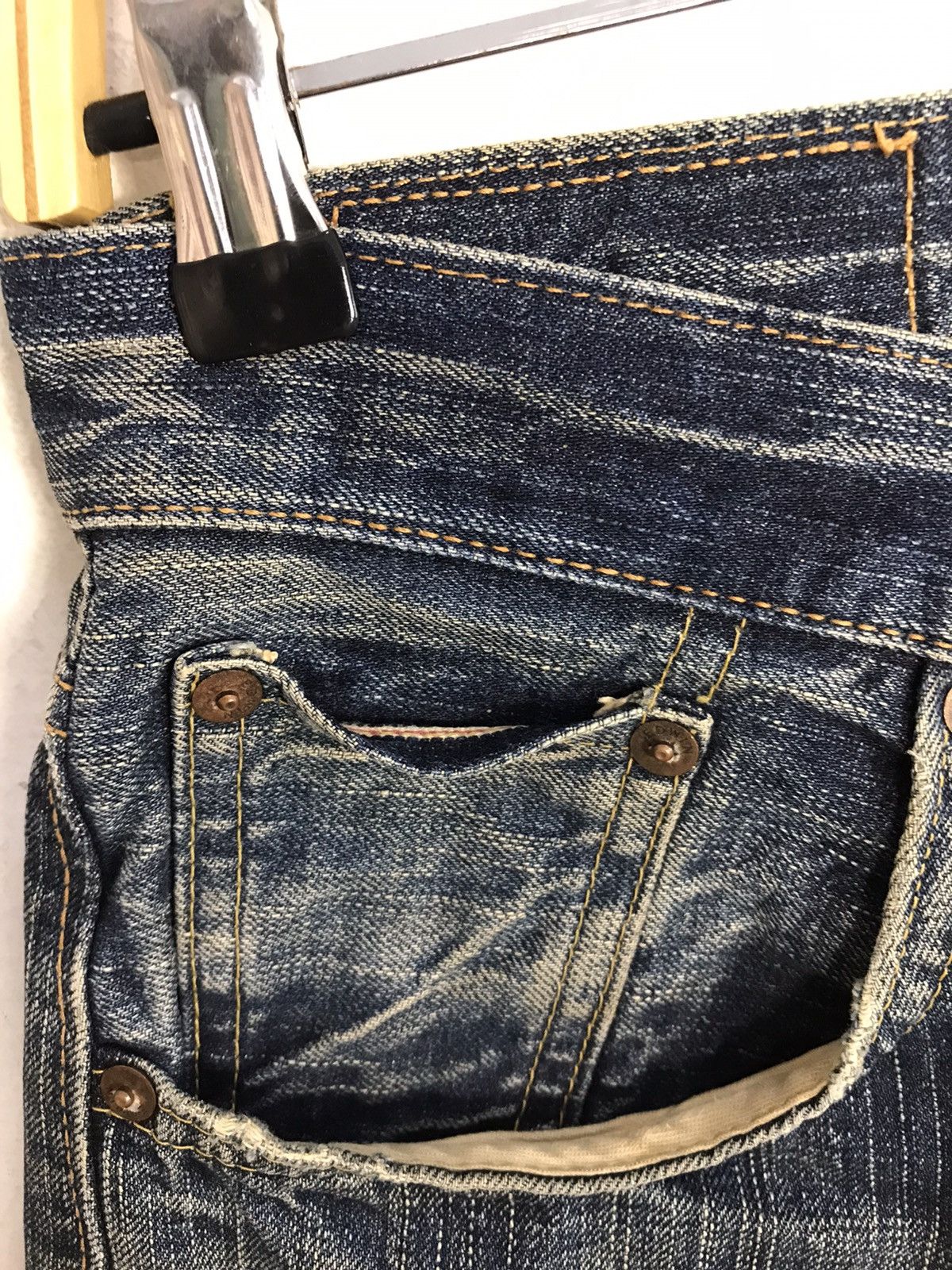 Edwin × Japanese Brand × Vintage Vintage Edwin 505Z Selvedge Short Pants Jeans Size US 29 - 8 Thumbnail
