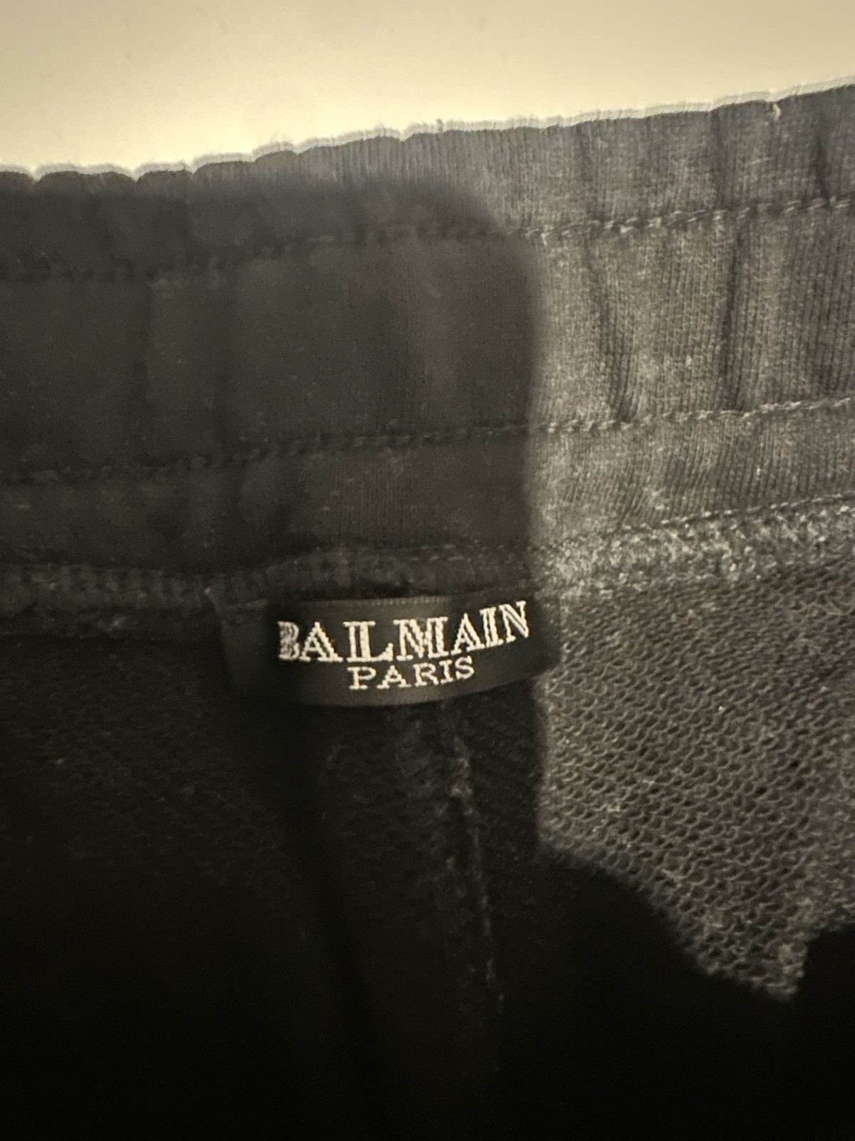 Balmain Balmain Biker Black and White joggers Size US 30 / EU 46 - 4 Thumbnail